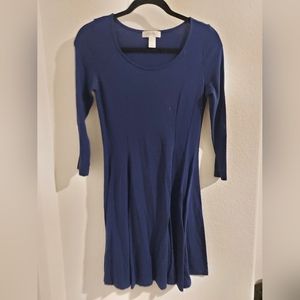 Forever 21 blue swing dress small
